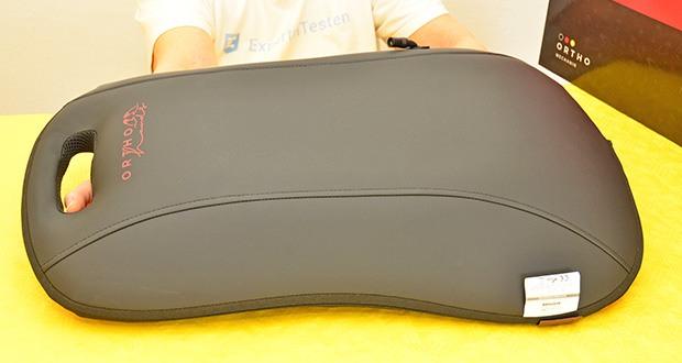Orthohands-Rücken Massagegerät von OrthoMechanik im Test - durch das geringe Gewicht und den praktischen Tragegriff ist sehr leicht transportieren