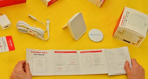 SwitchBot Hub 2 Kit im Test - mit Smart Learning kann SwitchBot Hub 2 eine Vielzahl von Infrarot-Fernbedienungen für Haushaltsgeräte zu SwitchBot App hinzufügen