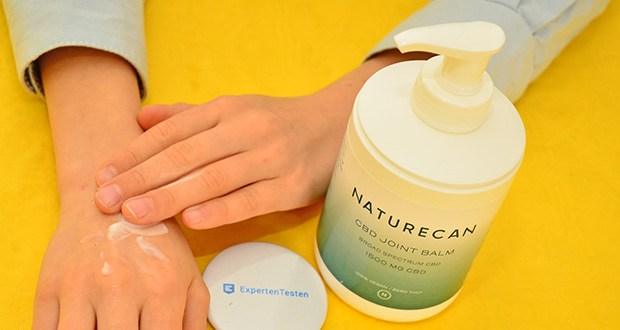 Naturecan CBD Salbe für Gelenke im Test - natürliche CBD Salbe zur Unterstützung der Gelenke