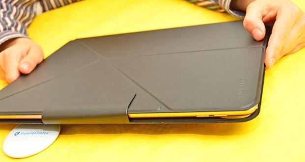 PITAKA Hülle für iPad Pro 12.9 Zoll im Test - die eingebauten starken Magneten halten Ihr iPad pro sicher