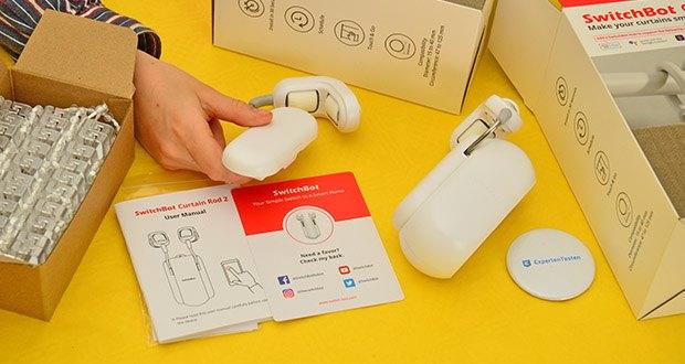 SwitchBot Hub 2 Kit im Test - SwitchBot Curtain: die Bedienung ist jetzt schneller, einfacher und sicherer