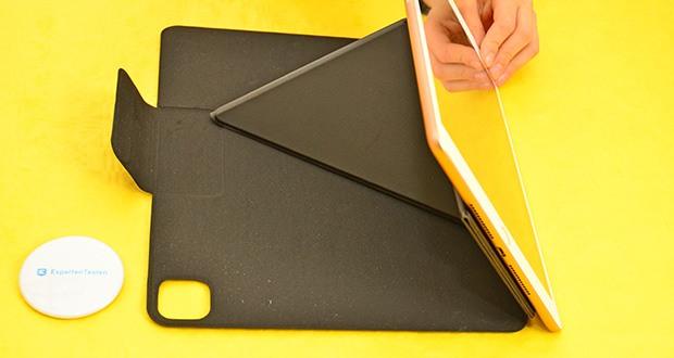 PITAKA Hülle für iPad Pro 12.9 Zoll im Test - einfacher Wechsel zwischen Hoch- und Querformat
