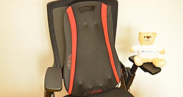 Orthohands-Rücken Massagegerät von OrthoMechanik im Test - Tiefenentspannung durch integrierte Wärmefunktion