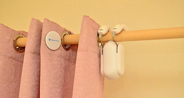 SwitchBot Hub 2 Kit im Test - SwitchBot Curtain kann einen Vorhang im Wert von bis zu 5 kg schieben, maximal jedoch 8 kg
