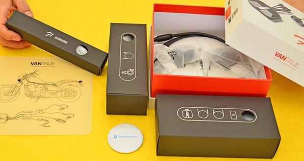 Vantrue Motorrad Dashcam F1 im Test - IP67 vollständig wasserdicht