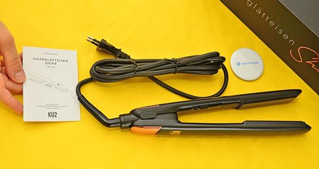 KU2 Cosmetics Glätteisen Shine im Test