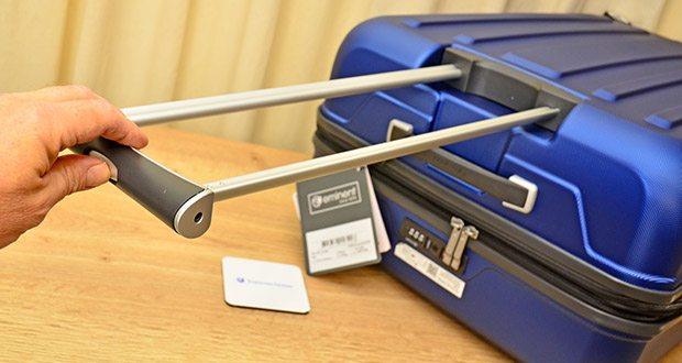 Eminent Kapstadt Erweitbar Koffer Größe L im Test - Teleskopstiel bis zu 120 cm