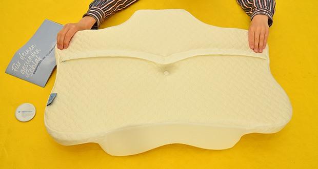 Glückstoff Orthopädisches Kissen im Test - alle Schlaftypen