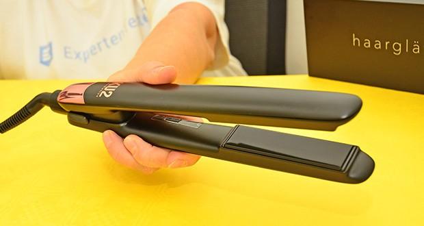 KU2 Cosmetics Glätteisen Shine im Test - Keramikbeschichtung: Schonendes und gleichmäßiges Styling