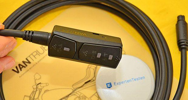 Vantrue Motorrad Dashcam F1 im Test - einfache Steuerung mit intelligenter Fernbedienung