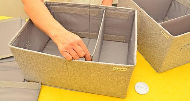 WOHNHELD Schrank & Schubladen Organizer-Set im Test - ermöglicht individuelle Gestaltung der einzelnen Fächer