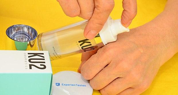 KU2 Hyaluronsäure Serum im Test - Liefert eine hohe Konzentration an Hyaluronsäure