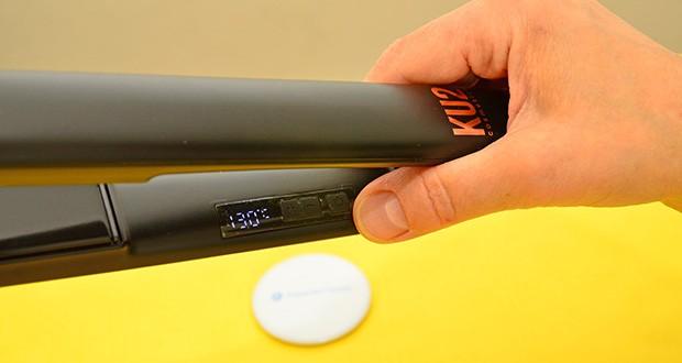 KU2 Cosmetics Glätteisen Shine im Test - Mit Temperaturregler