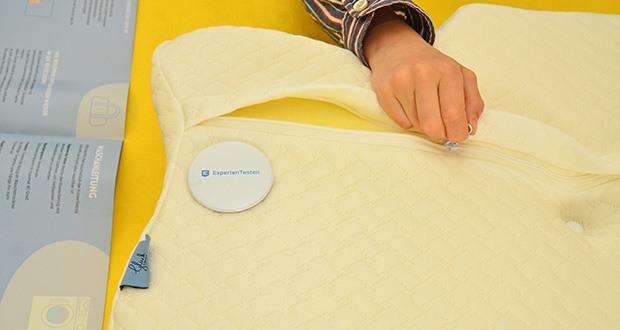 Glückstoff Orthopädisches Kissen im Test - Bezug Abnehmbar; Öko Tex 100