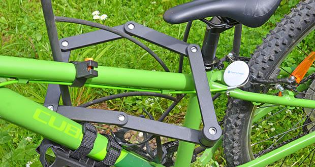 RW-Manufaktur kompaktes Fahrradschloss im Test - witterungsbeständig