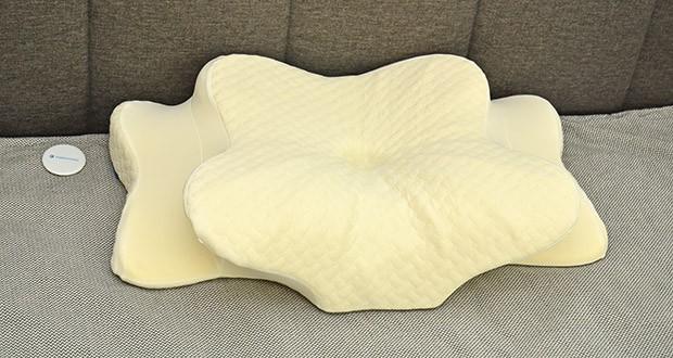 Glückstoff Orthopädisches Kissen im Test - perfekt gegen Nacken- & Rückenschmerzen, Schnarchen und Atemprobleme im Schlaf
