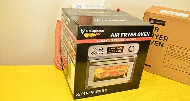 HYSapientia Heißluft Backofen im Test - Zuverlässige Marke: Hergestellt von HYSapientia, einer bekannten Marke in der Branche