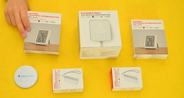 kompatibel mit verschiedenen Smart Home-Systemen, einschließlich Alexa, Google Home und Apple Homekit