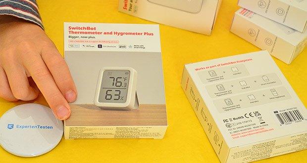 SwitchBot Meter Plus Thermo-Hygrometer Set im Test - Präzisere Messwerte