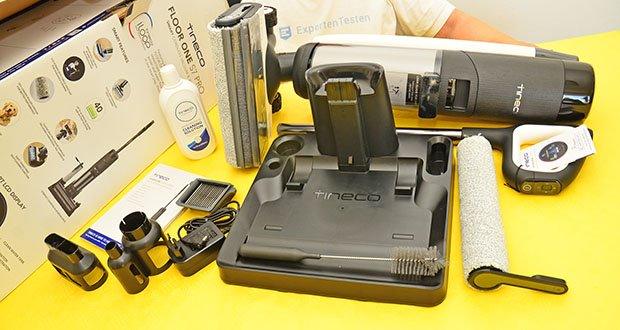 Tineco Floor One S7 Pro kabelloser Nass- und Trockensauger im Test - Geruchsfreie Wartung: Der Reinigungsprozess ist geruchsfrei, freihändig und schnell trocknend