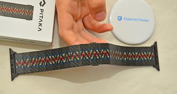PITAKA Carbon Armband fĂĽr Apple Watch mit Power Dongle im Test - Aus 100% hochwertiger Kohlefaser