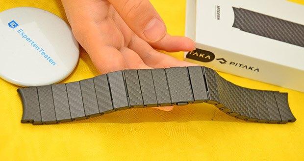 Pitaka Carbon Armband fĂĽr Samsung Galaxy Watch 4/5/5Pro im Test - aus 100 % Kohlefaser