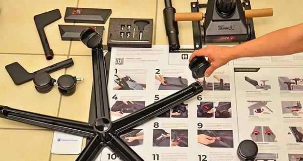 Secretlab Titan Evo Gaming Stuhl im Test - Verstärkte Fußkreuz & Räder aus ADC12-Aluminium