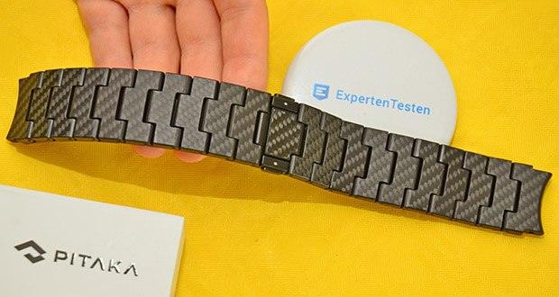 Pitaka Carbon Armband für Samsung Galaxy Watch 4/5/5Pro im Test - bietet unvergleichliche Atmungsaktivität und lange Haltbarkeit
