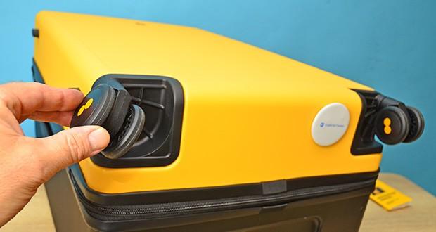 LEVEL8 Koffer Voyageur Collection Koffer 26 Zoll im Test - Ultra-leise 360° Spinner-Räder