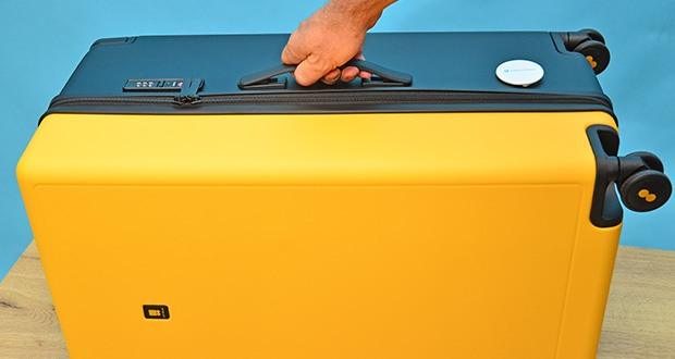 LEVEL8 Koffer Voyageur Collection Koffer 26 Zoll im Test - Breites Griffdesign für mehr Stabilität