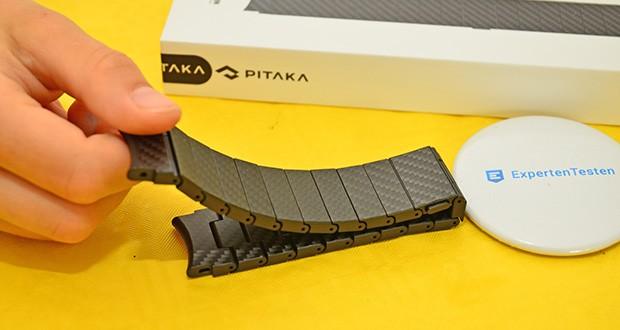 Pitaka Carbon Armband fĂĽr Samsung Galaxy Watch 4/5/5Pro im Test - magnetischer Sicherheitsverschluss