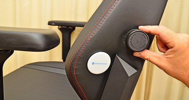 Secretlab Titan Evo Gaming Stuhl im Test - Patentiertes in 4 Richtungen Verstellbare L-Adapt-LordosenstĂĽtze