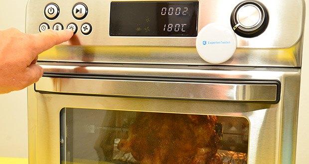 HYSapientia Heißluft Backofen im Test - Visuelle Überwachung: Fortgeschrittene Backofenleuchten zur visuellen Mahlzeitenvorbereitung