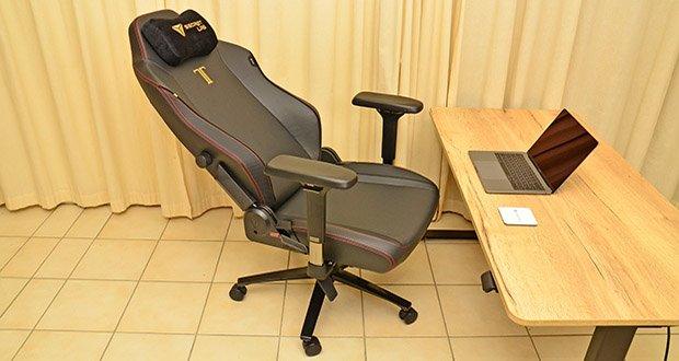 Secretlab Titan Evo Gaming Stuhl im Test - Durchgehende RĂĽckenlehne mit 165-Grad-Neigung