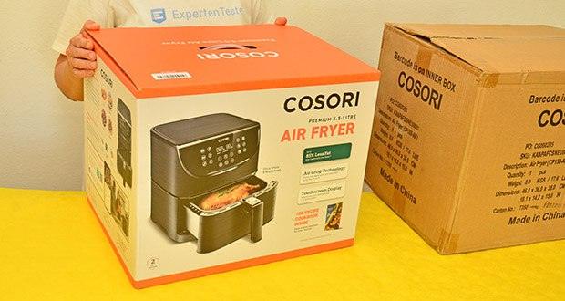 Cosori 5,5-Liter Heißluftfritteuse im Test - Hohe Produktqualität garantiert
