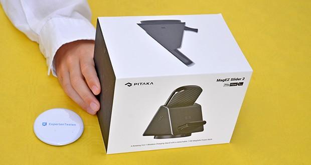 PITAKA MagEZ Slider 2 Ladestation & Powerbank fĂĽr iPhone im Test - Hochwertige Fusion Weaving Technologie
