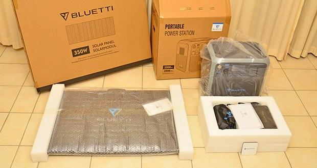 BLUETTI AC200P Solaranlage mit PV350 Stromgenerator Solar-Kit im Test - Umweltfreundlich und schadstofffrei