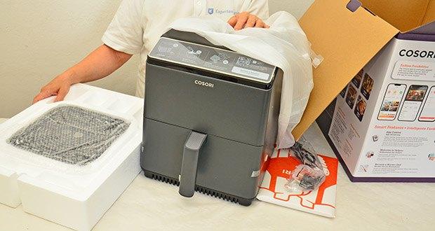 Cosori 6.4-Liter Dual Blaze Smart Heißluftfritteuse im Test - Lebenslanger Support von COSORI