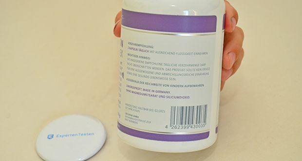 Medical Beauty Cosmetics L-Carnitin Komplex im Test - 100% vegan und ohne Konservierungsstoffe