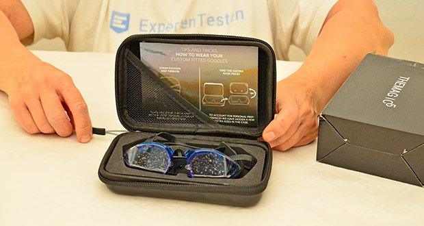 TheMagic5 Blue Magic individuelle Schwimmbrille im Test - Individuelle Brille innerhalb von 1-3 Wochen