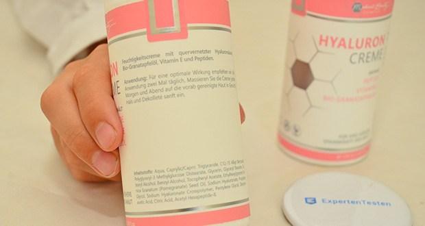 Medical Beauty Cosmetics Bio Hyaluron Creme im Test - Beinhaltet innovativen DermaCROSS III-Komplex