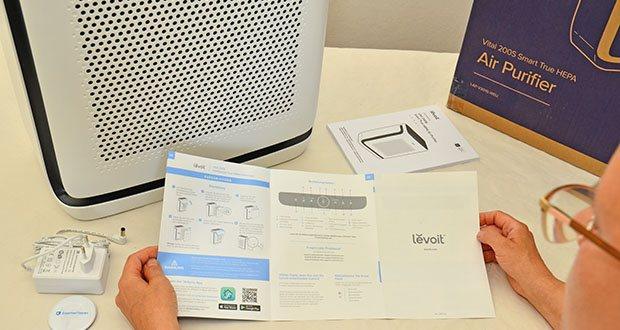Levoit Vital 200S Smart Luftreiniger im Test - Erfasst mindestens 99,97% der Partikel