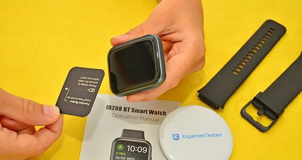 Tensky Smartwatch 208BT im Test - Lange Batterielaufzeit von 30 Tagen