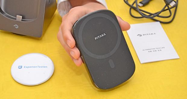 PITAKA MagEZ Slider 2 Ladestation & Powerbank für iPhone im Test - Integrierte Powerbank mit 4000 mAh Kapazität