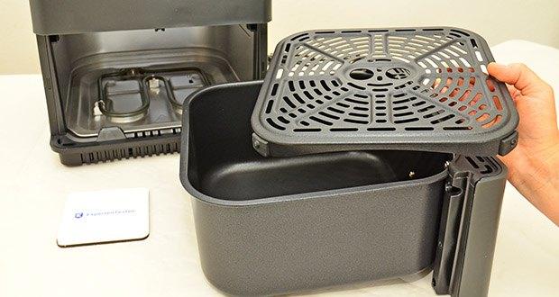 Cosori 6.4-Liter Dual Blaze Smart Heißluftfritteuse im Test - Spülmaschinenfester Korb