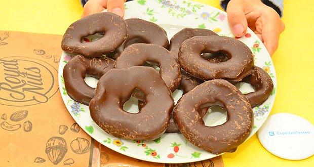 ROYALNUTS Apfelringe mit Zartbitterschokolade im Test - Sorgfältig ausgewählte Äpfel