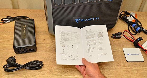 BLUETTI AC200P Solaranlage mit PV350 Stromgenerator Solar-Kit im Test - Umfassende technische Zertifizierungen
