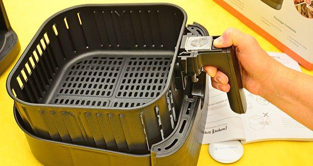 Cosori 5,5-Liter Heißluftfritteuse im Test - Antihaft-Frittierkörbe, spülmaschinenfest