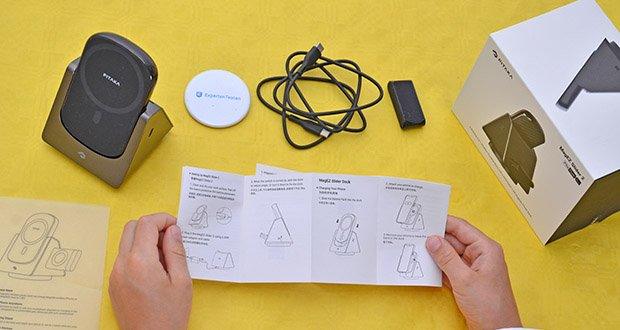 PITAKA MagEZ Slider 2 Ladestation & Powerbank fĂĽr iPhone im Test - Kompatibel mit Magsafe und MagEZ Case 2/3