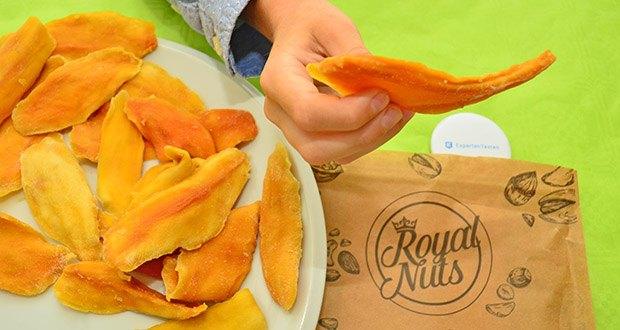 ROYALNUTS Mango in Mangosaft im Test - Hoher Ballaststoffgehalt